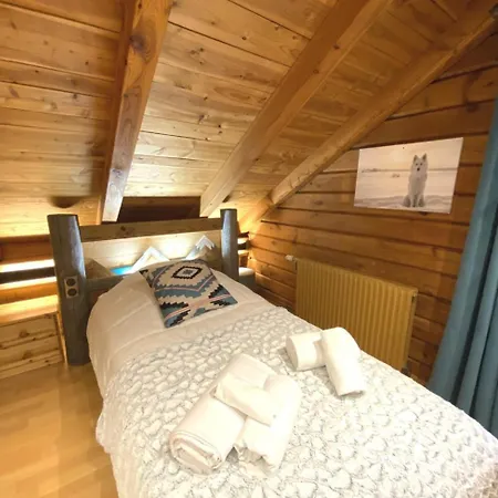 Le Grizzly En Bois Avec Jacuzzi Chalet *