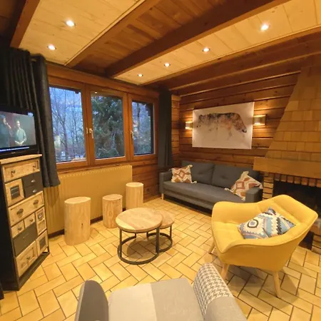 Le Grizzly En Bois Avec Jacuzzi * La Bresse