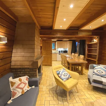 Le Grizzly En Bois Avec Jacuzzi Chalet La Bresse