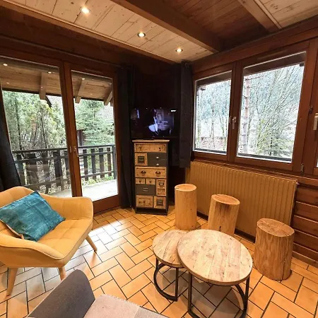 Le Grizzly En Bois Avec Jacuzzi * La Bresse