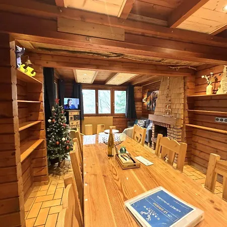 Le Grizzly En Bois Avec Jacuzzi * La Bresse