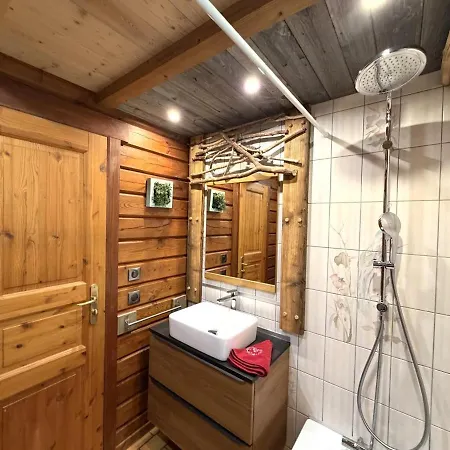 Horská chata Le Grizzly En Bois Avec Jacuzzi *