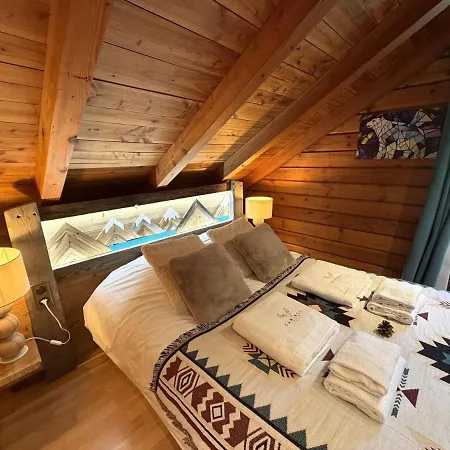 Horská chata Le Grizzly En Bois Avec Jacuzzi La Bresse