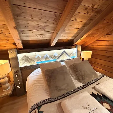 Le Grizzly En Bois Avec Jacuzzi *