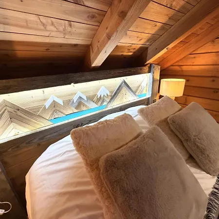 Le Grizzly En Bois Avec Jacuzzi Horská chata La Bresse