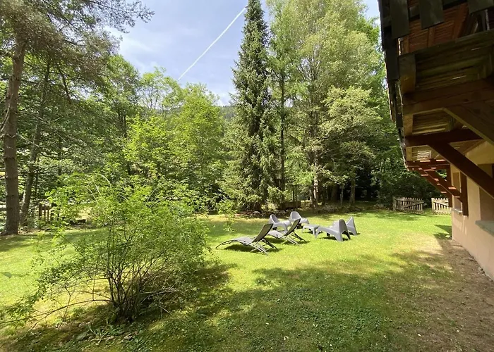 Le Grizzly En Bois Avec Jacuzzi Horská chata La Bresse