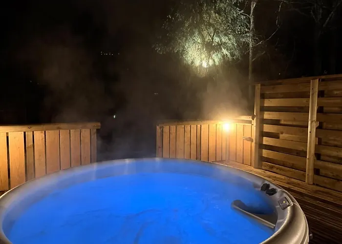Le Grizzly En Bois Avec Jacuzzi Horská chata La Bresse
